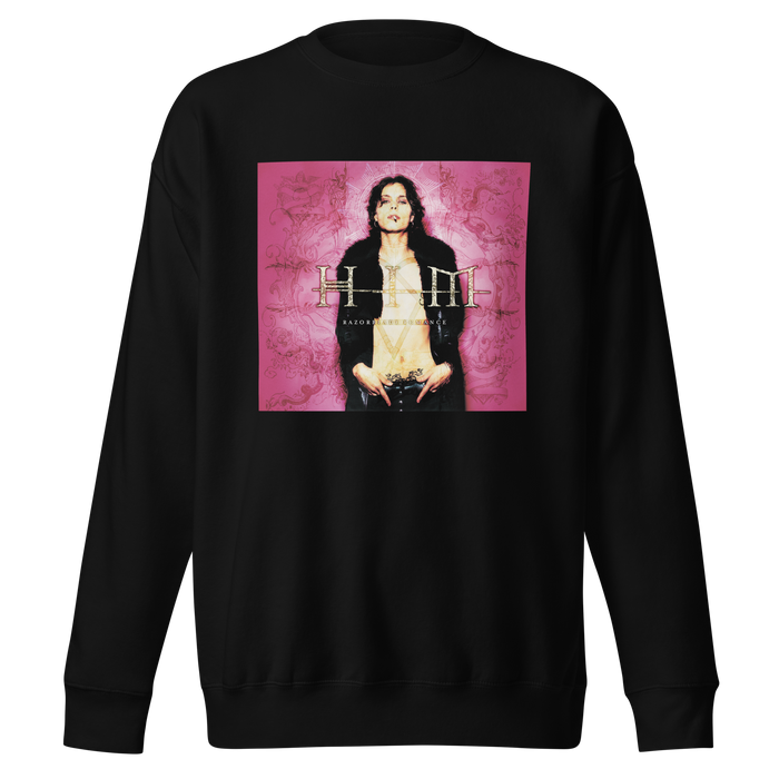 Stakes - HIM - Razorblade Romance Jumbo Print Sweatshirt - Black