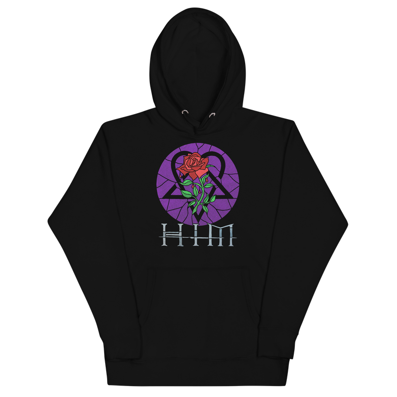 Stakes - HIM - Stained Glass Hoodie - Black