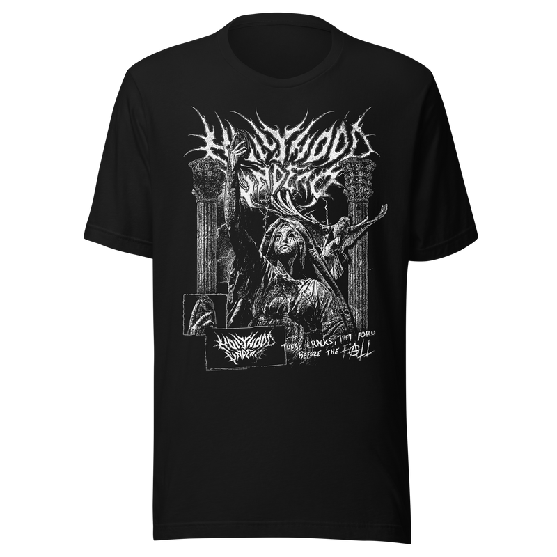 Stakes - Hollywood Undead Cracks Form T-Shirt - Black