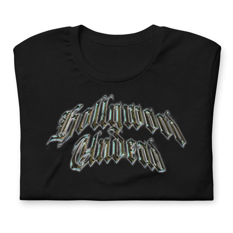 Stakes - Hollywood Undead Gilded Logo T-Shirt - Black