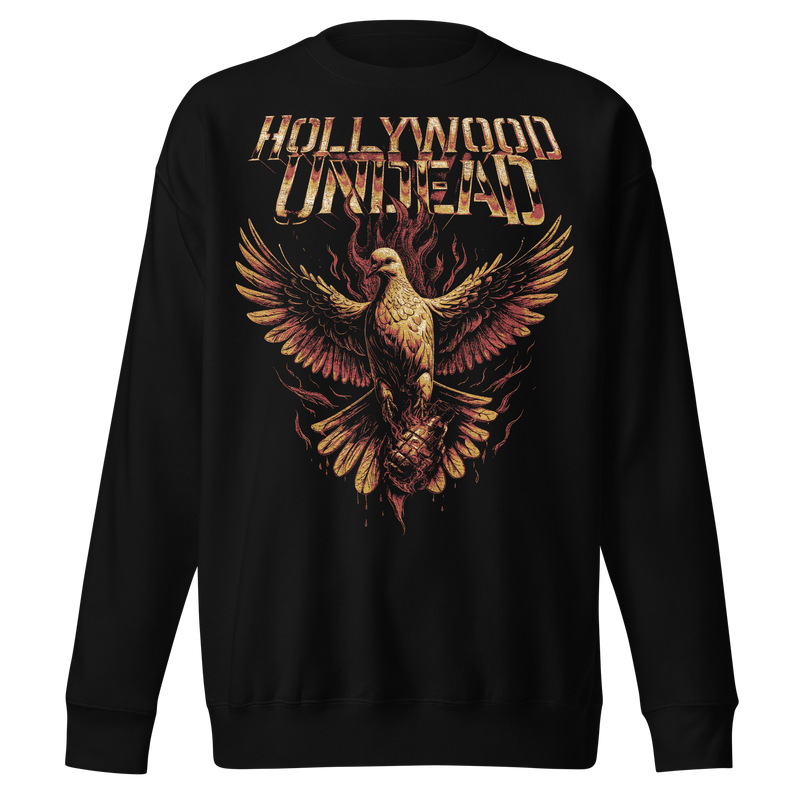 Stakes - Hollywood Undead Pslams Sweatshirt - Black
