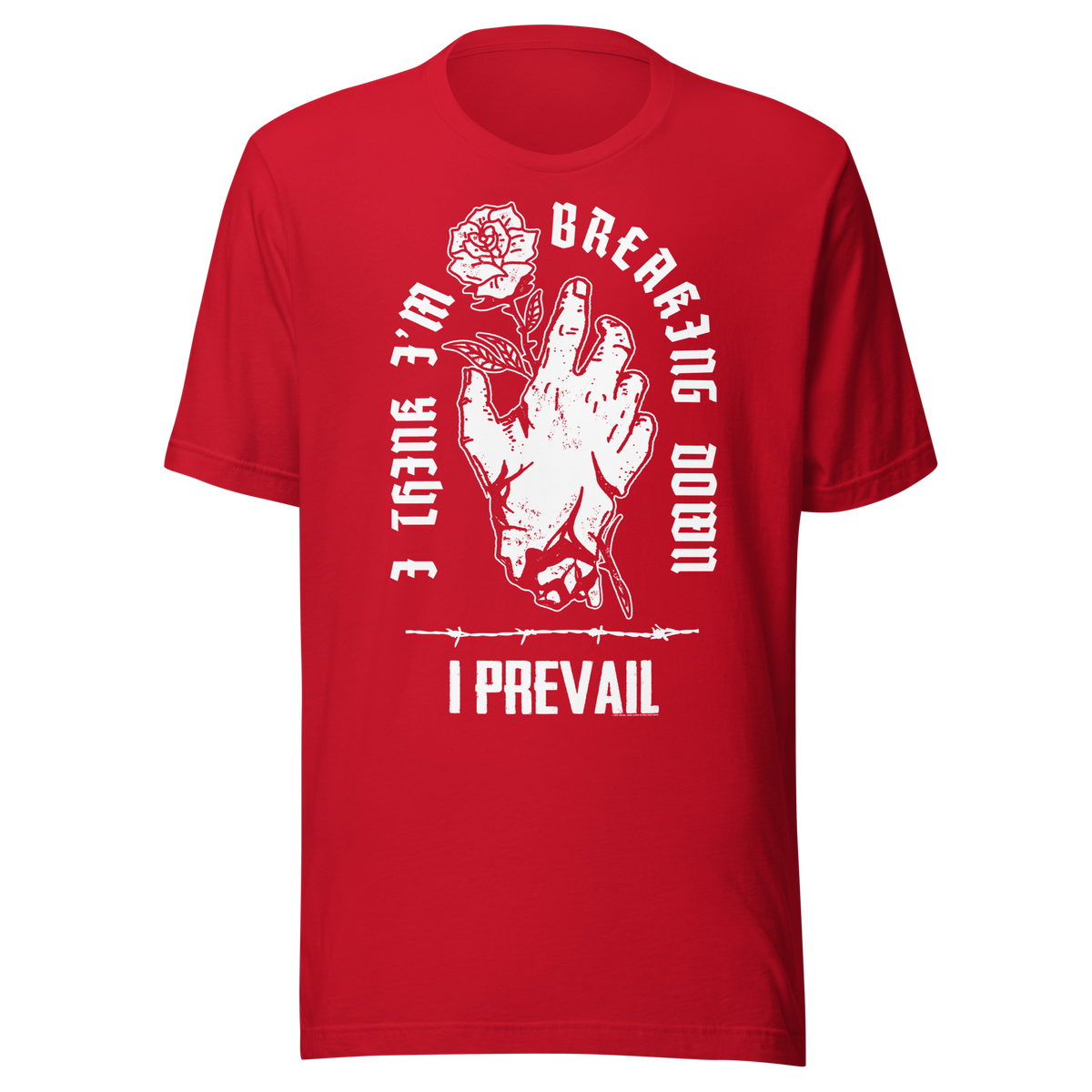 Stakes - I Prevail Breaking Down T-Shirt - Red