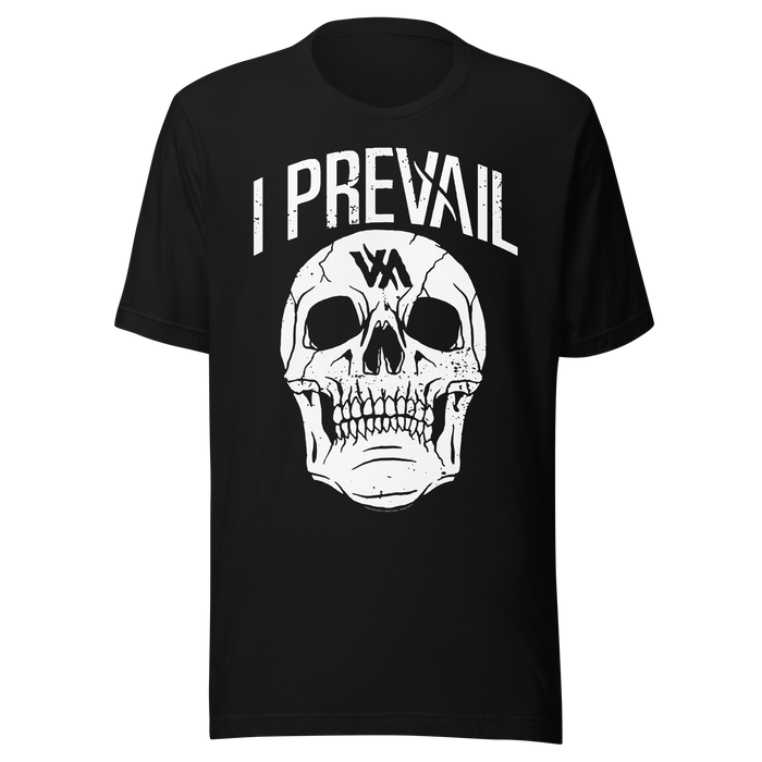 Stakes - I Prevail Smiling Skull T-Shirt - Black