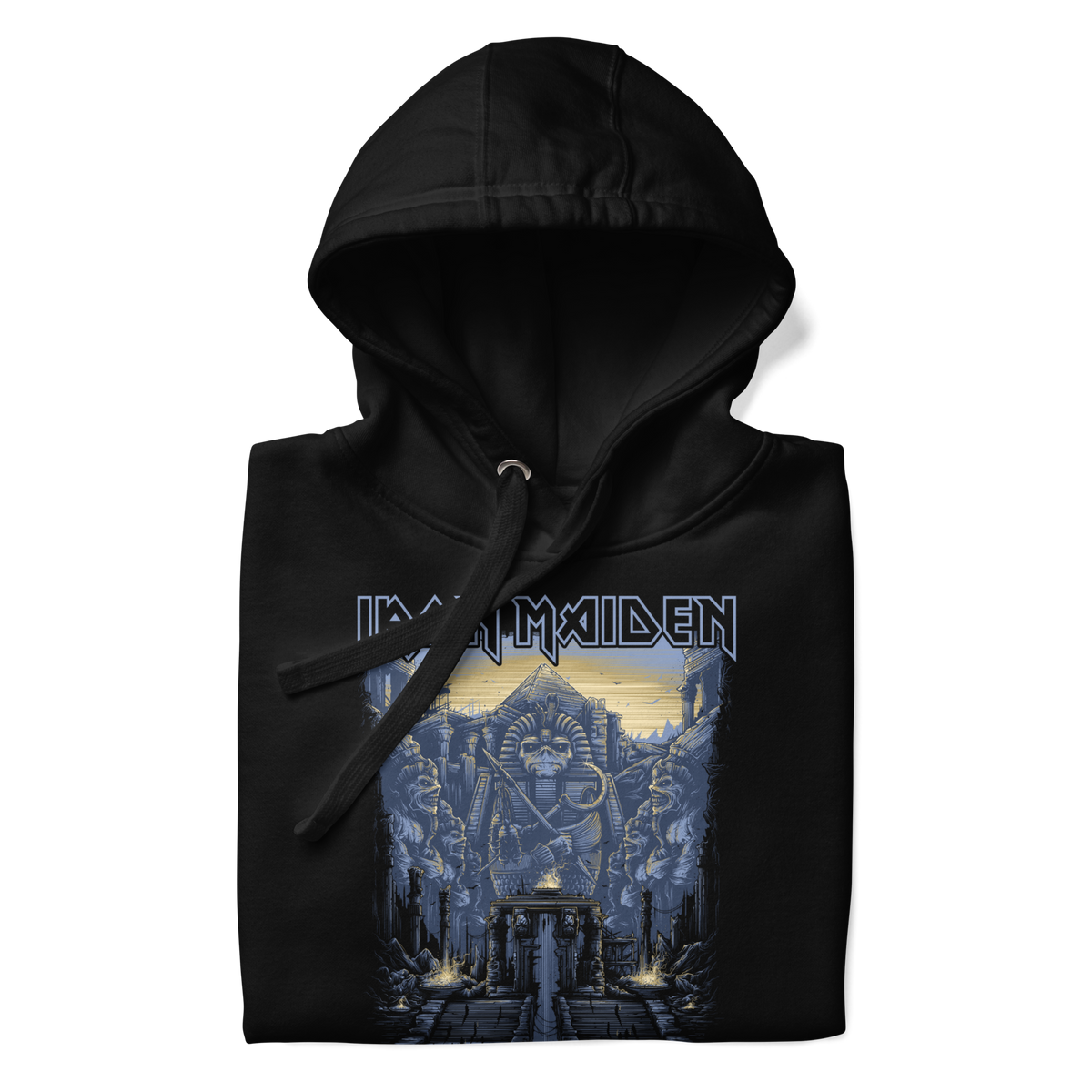 Stakes - Iron Maiden Midnight Powerslave Hoodie - Black