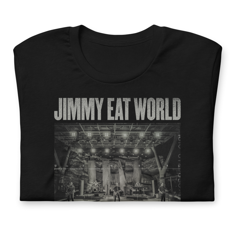 Stakes - Jimmy Eat World Stagefright T-Shirt - Black