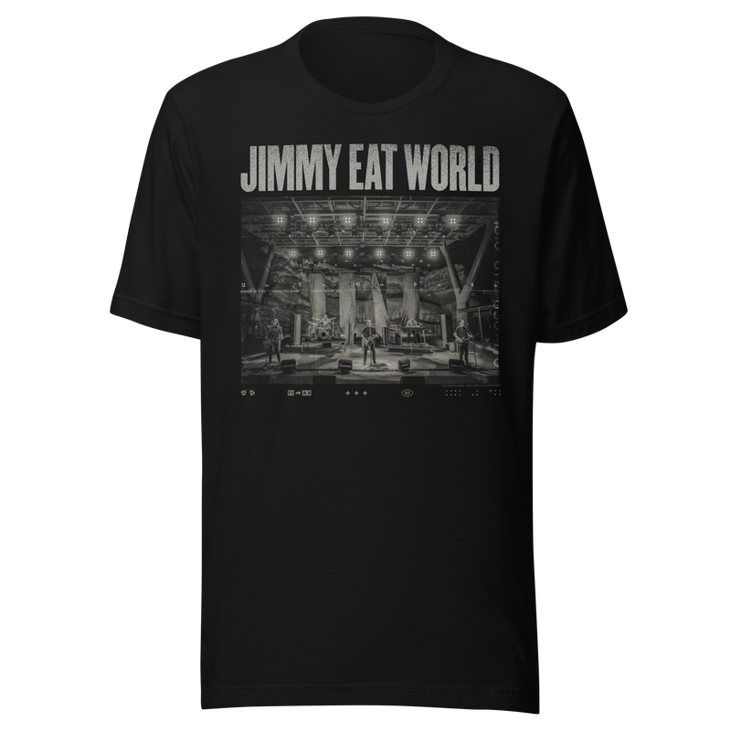 Stakes - Jimmy Eat World Stagefright T-Shirt - Black