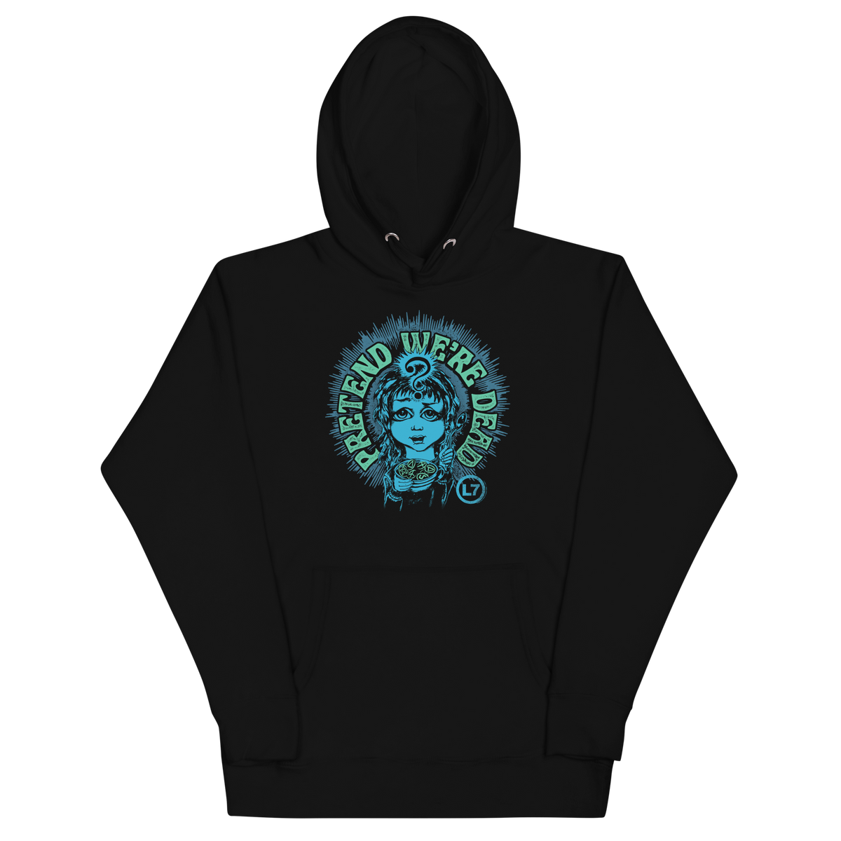 Stakes - L7 Pretend We're Dead Hoodie - Black