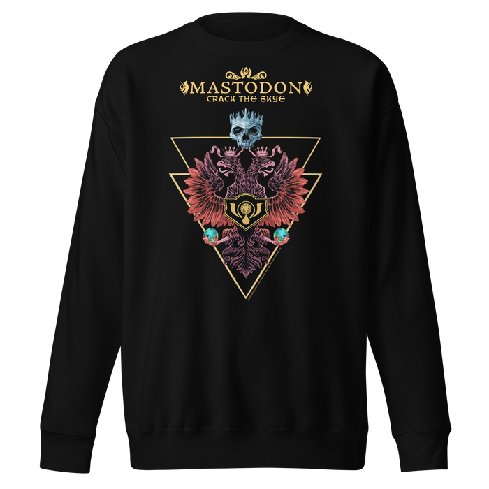 Stakes - Mastodon - Crack the Skye Jumbo Print Sweatshirt - Black