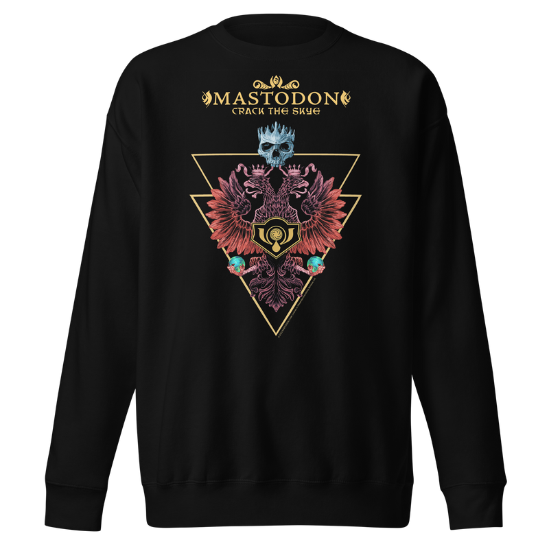 Stakes - Mastodon - Crack the Skye Jumbo Print Sweatshirt - Black