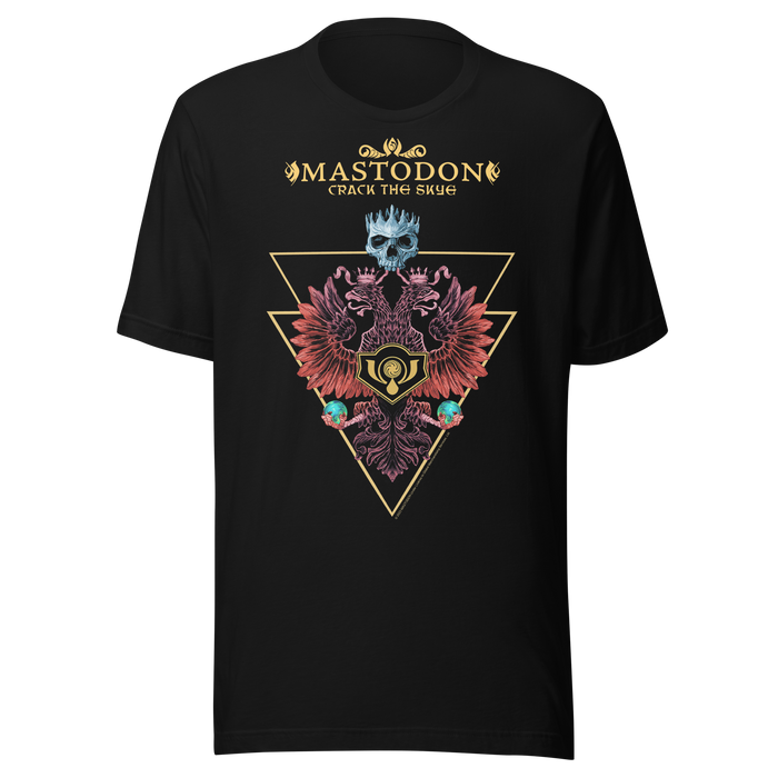 Stakes - Mastodon - Crack the Skye Jumbo Print T-Shirt - Black