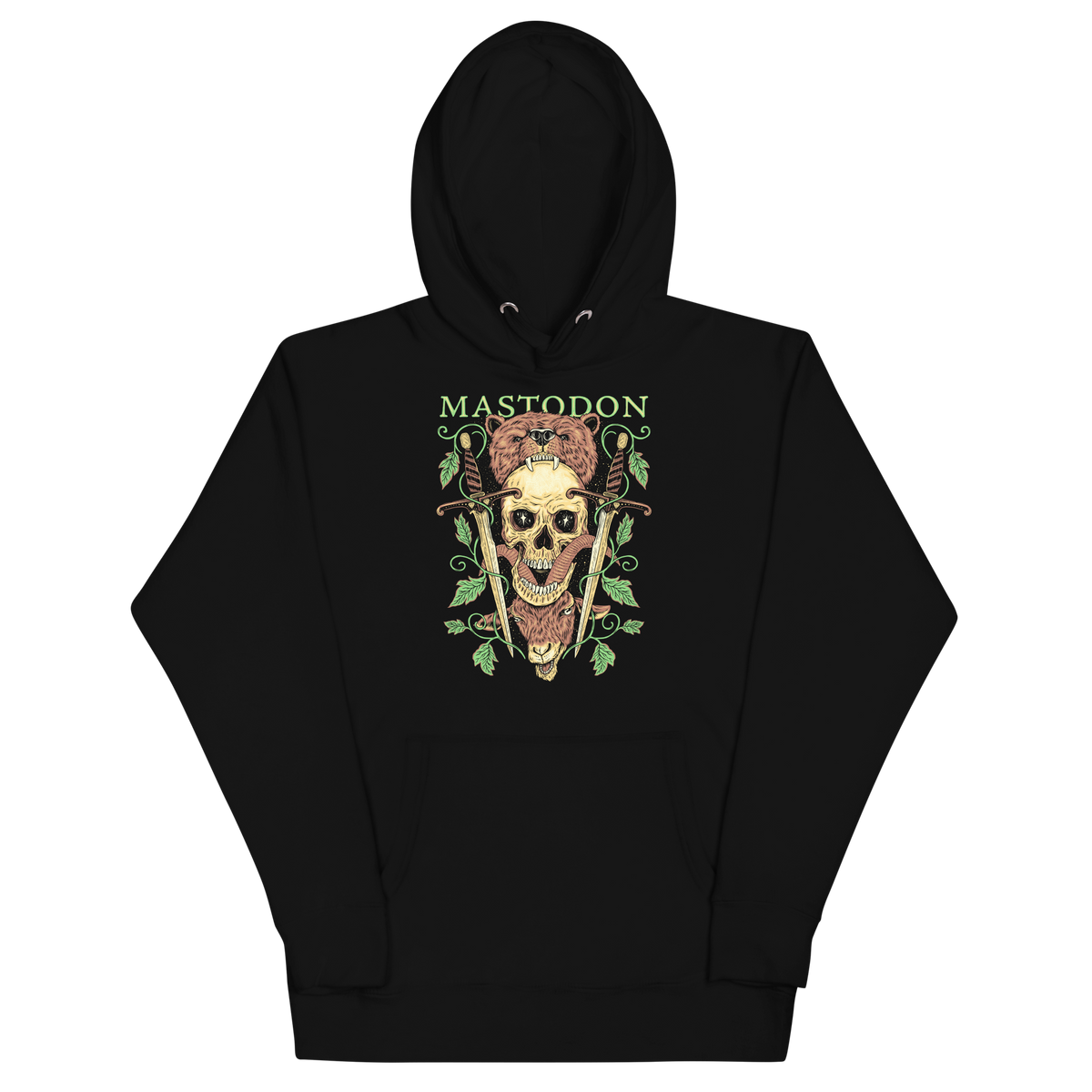 Stakes - Mastodon - On the Road Hoodie - Black