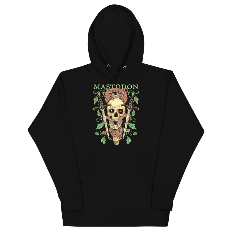Stakes - Mastodon - On the Road Hoodie - Black