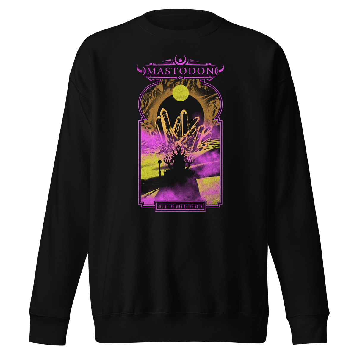Stakes - Mastodon - Relive the Ages Jumbo Print Sweatshirt - Black
