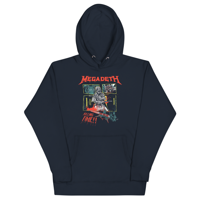 Stakes - Megadeth - Killing Time Hoodie - Navy - Navy