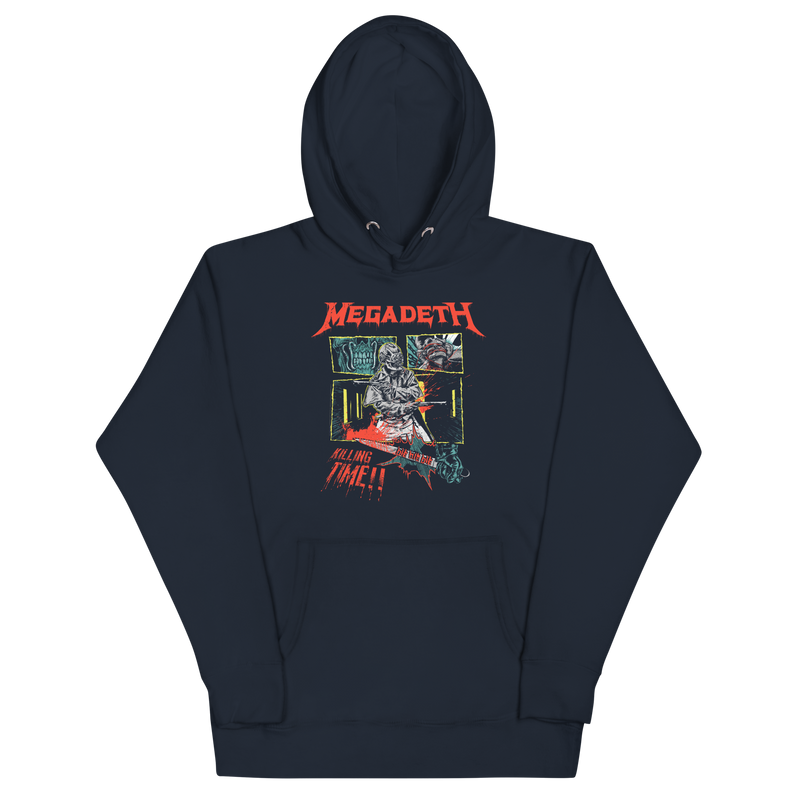 Stakes - Megadeth - Killing Time Hoodie - Navy - Navy