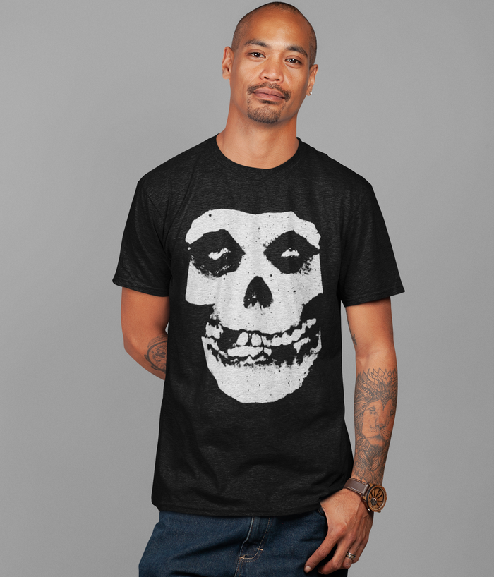 Stakes - Misfits Vintage 2001 Crimson Ghost Jumbo Print T-shirt - Black