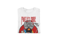 Motley Crue - Allister Reaper Jumbo Print T - White
