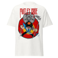 Motley Crue - Allister Reaper Jumbo Print T - White
