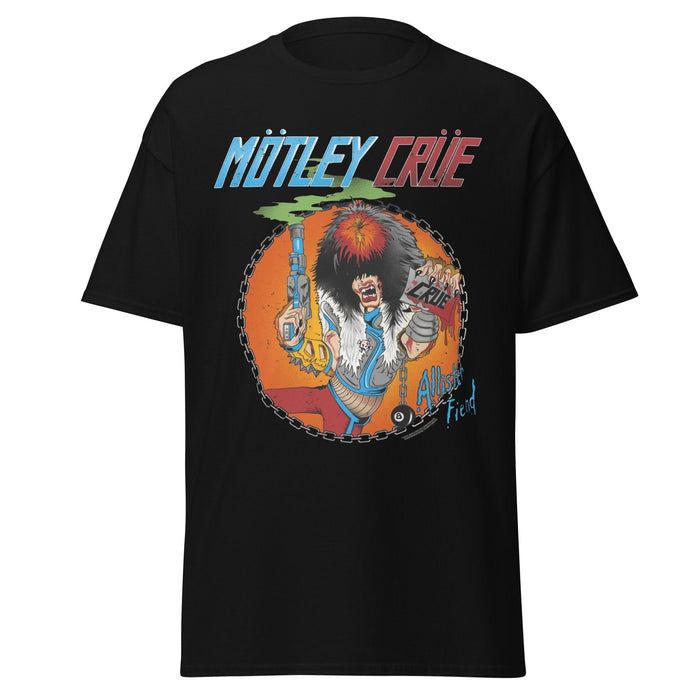 Motley Crue - Smoking Allister Jumbo Print T - Black