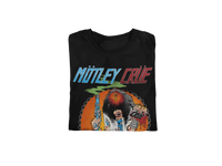 Motley Crue - Smoking Allister Jumbo Print T - Black
