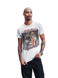 Motley Crue - Vintage Dr. Feelgood Jumbo Print T-Shirt - White