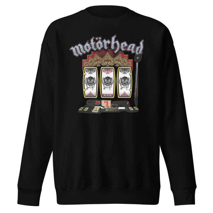 Stakes - Motorhead - Jackpot Jumbo Print Sweatshirt - Black
