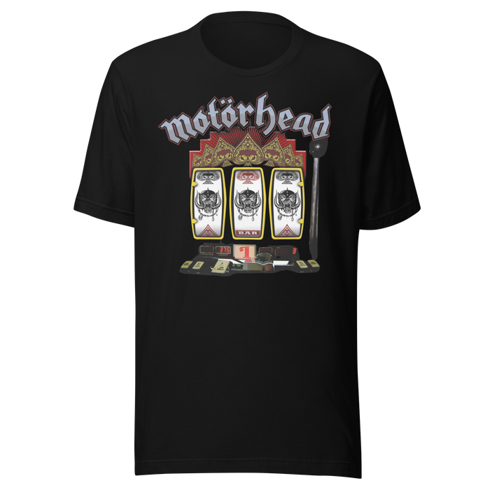 Stakes - Motorhead - Jackpot Jumbo Print T-Shirt - Black