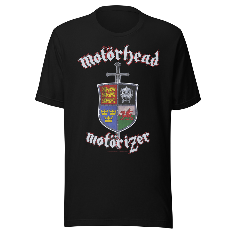 Stakes - Motorhead - Motorizer Jumbo Print T-Shirt - Black