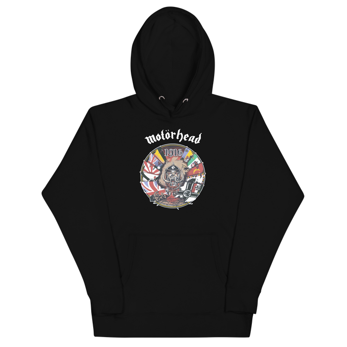 Motorhead - Vintage 1916 Classic Hoodie - Black