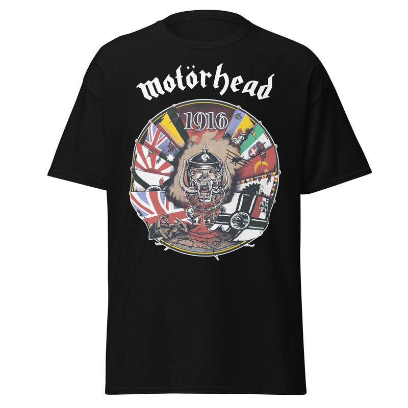 Motorhead - Vintage 1916 Jumbo Print T-Shirt - Black