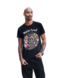 Motorhead - Vintage 1916 Jumbo Print T-Shirt - Black