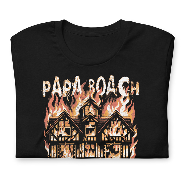Stakes - Papa Roach Broken Home T-Shirt - Black
