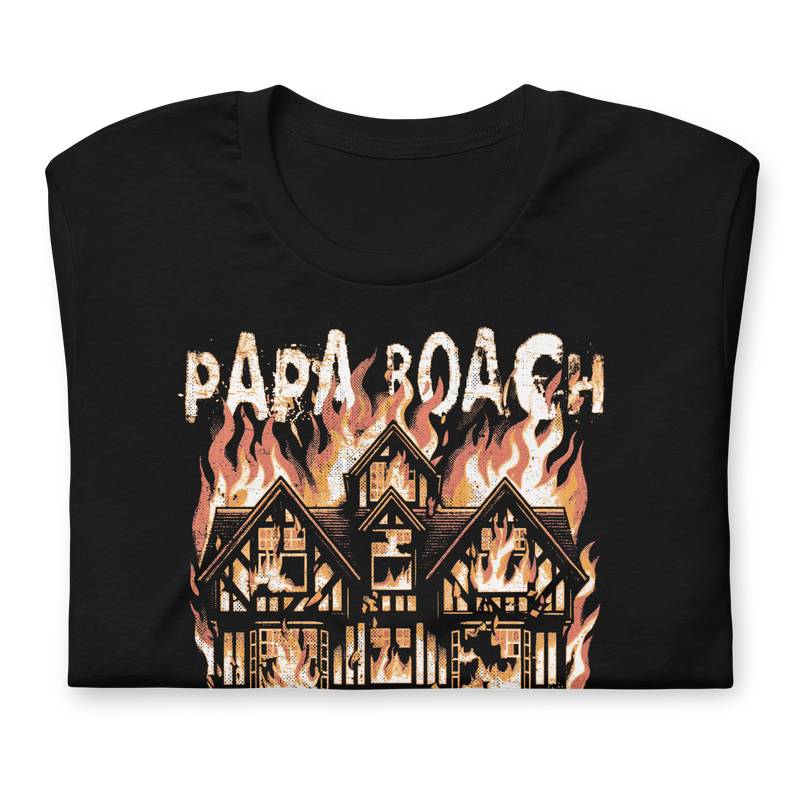 Stakes - Papa Roach Broken Home T-Shirt - Black