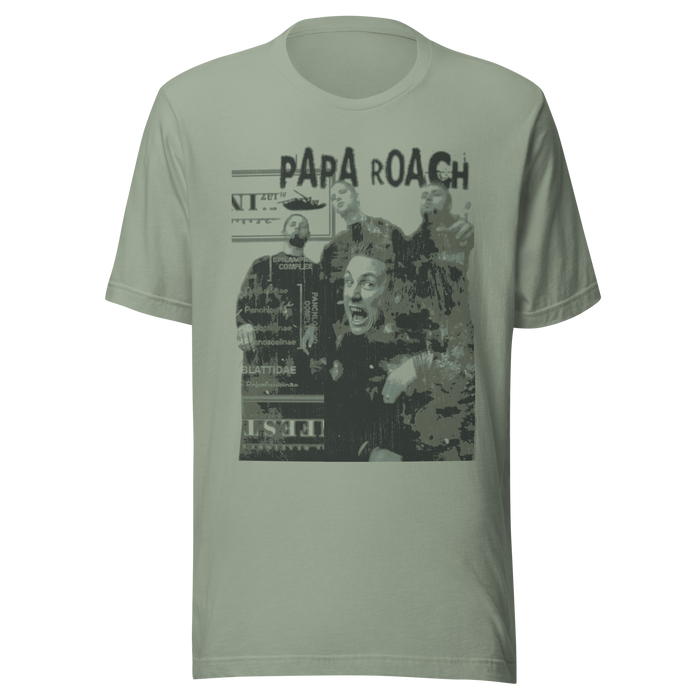 Stakes - Papa Roach Last Resort T-Shirt - Sage