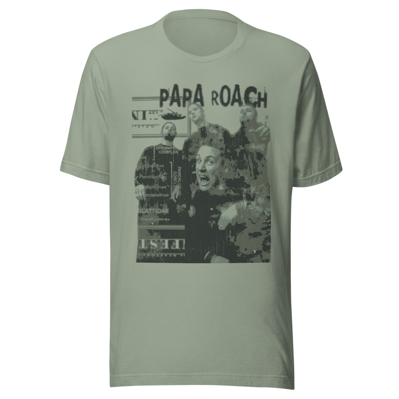 Stakes - Papa Roach Last Resort T-Shirt - Sage