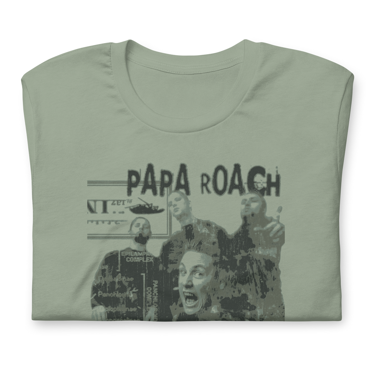 Stakes - Papa Roach Last Resort T-Shirt - Sage