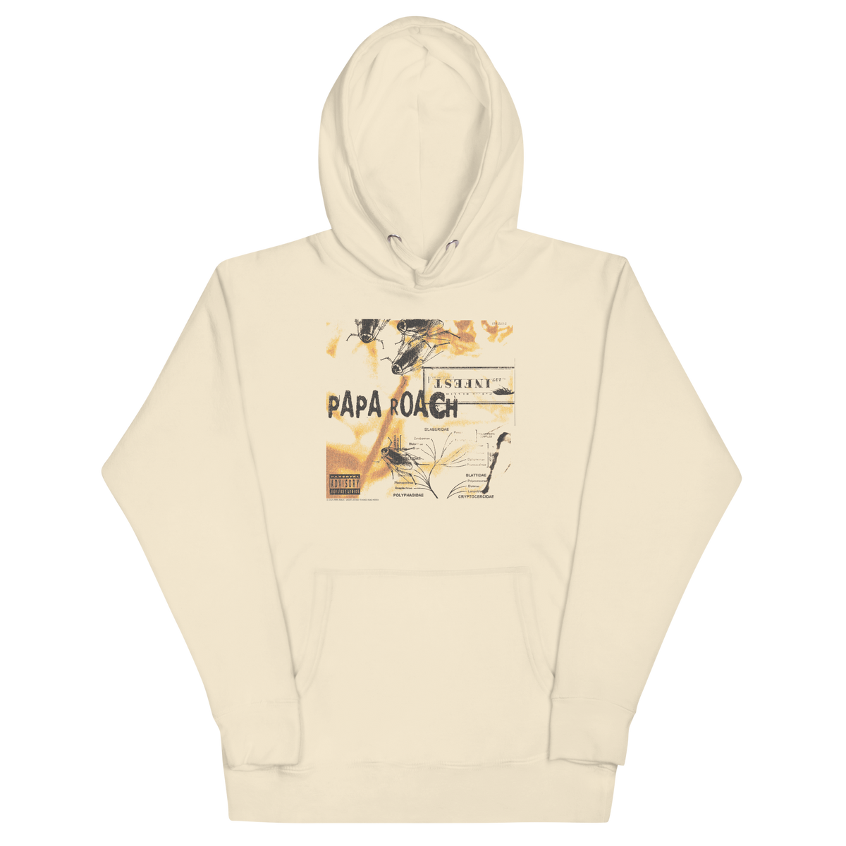 Stakes - Papa Roach OG Infest Hoodie - Natural