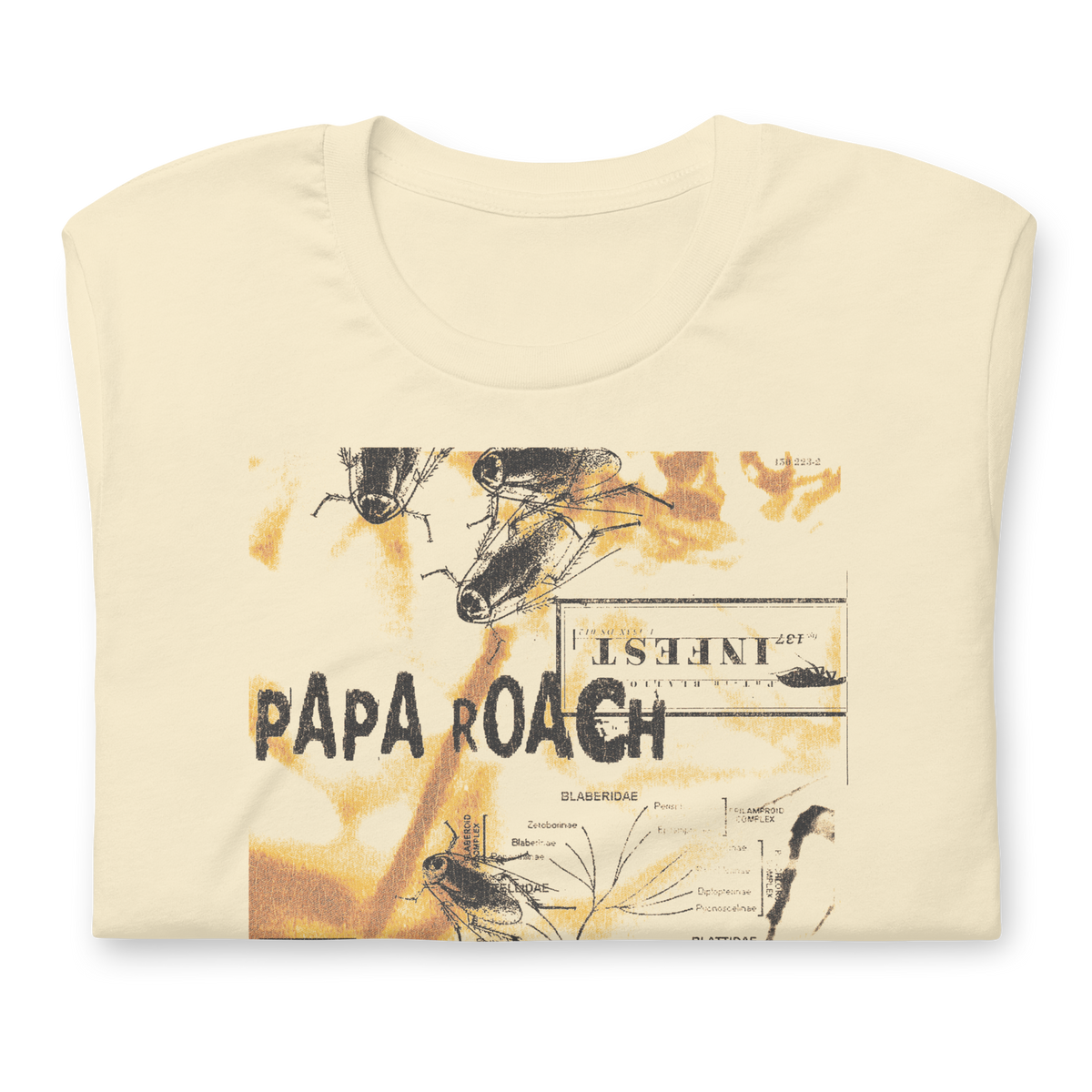 Stakes - Papa Roach OG Infest T-Shirt - Natural