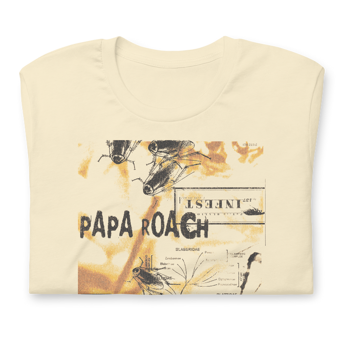 Stakes - Papa Roach OG Infest T-Shirt - Natural