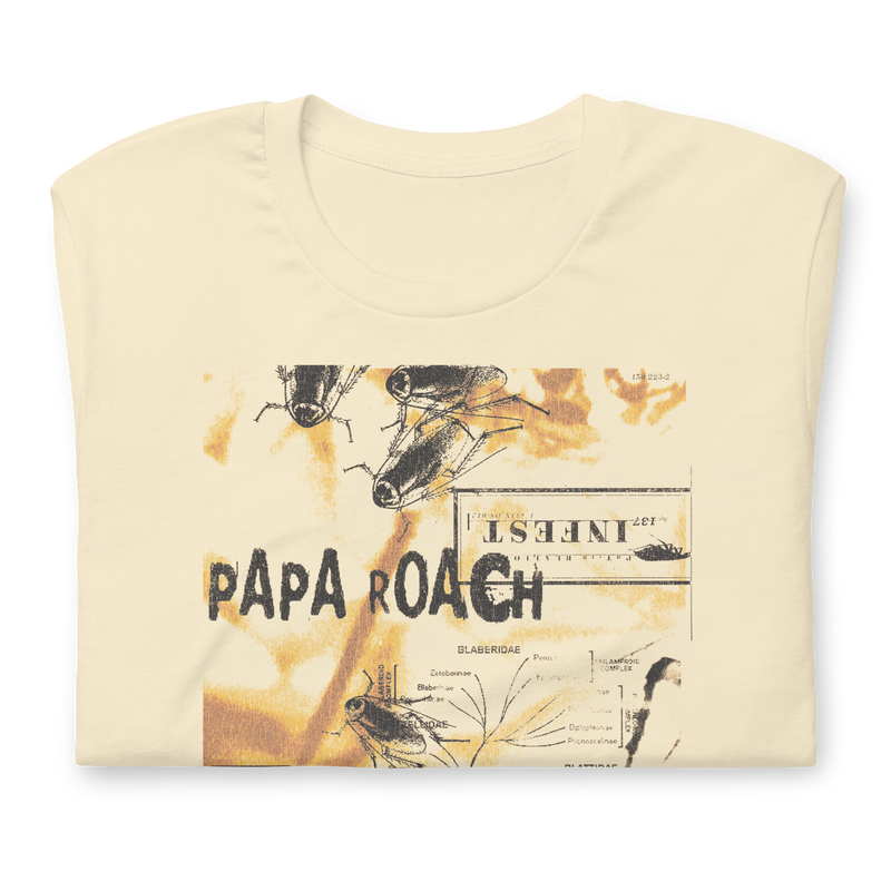 Stakes - Papa Roach OG Infest T-Shirt - Natural