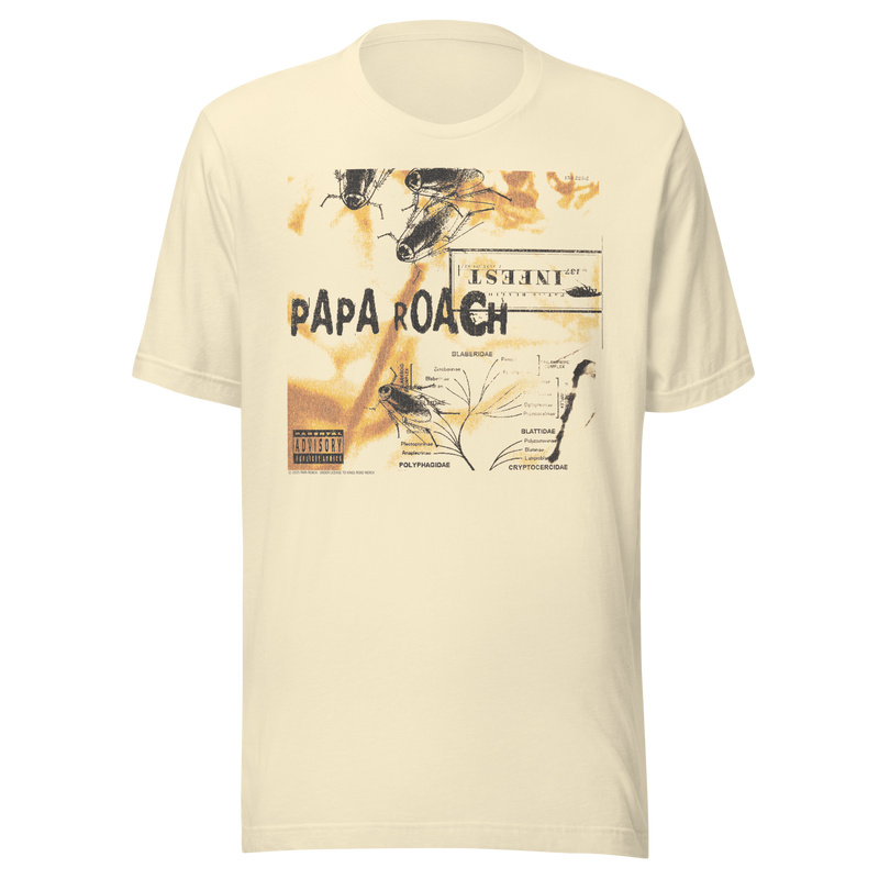 Stakes - Papa Roach OG Infest T-Shirt - Natural
