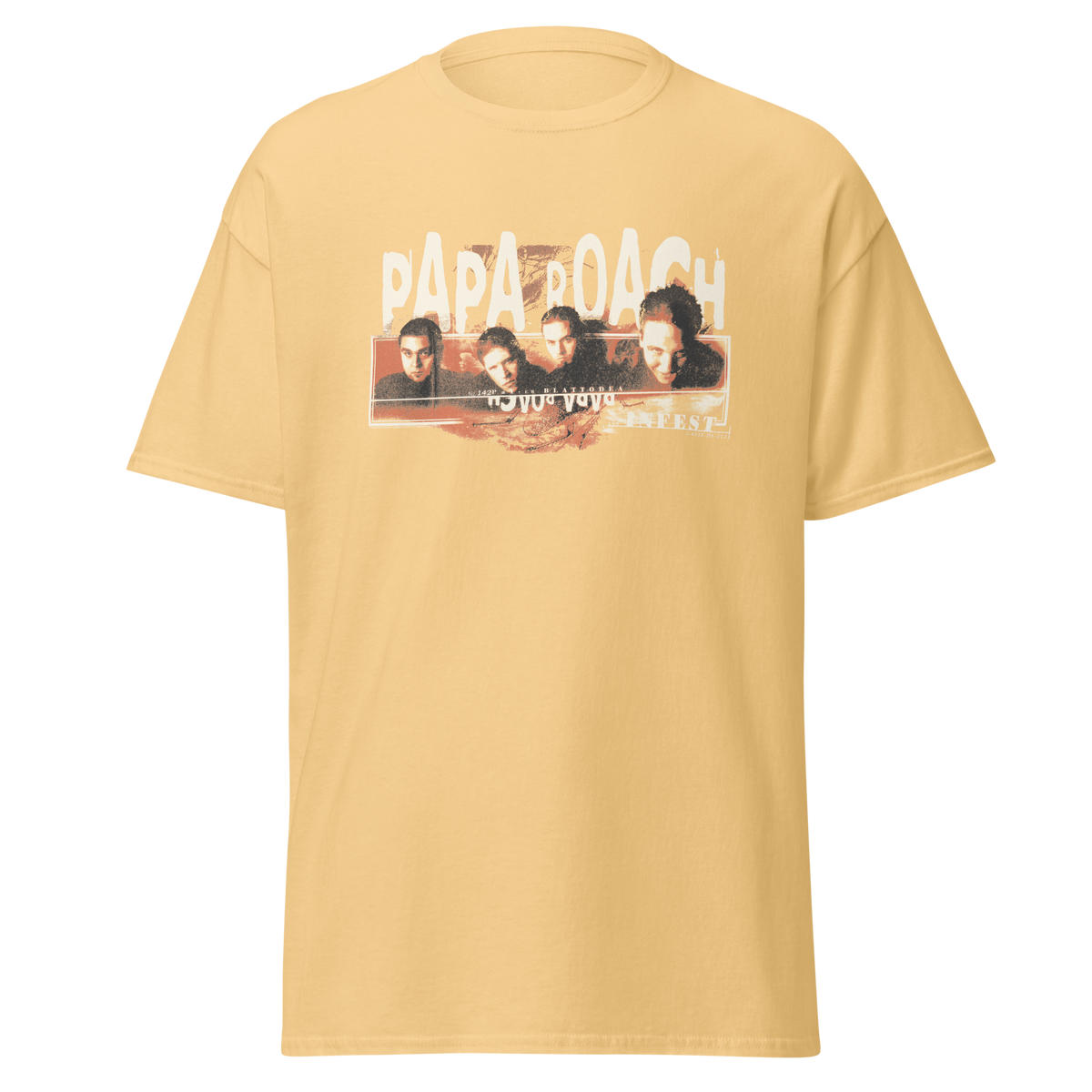 Stakes - Papa Roach Vacavilles Finest T-Shirt - Yellow