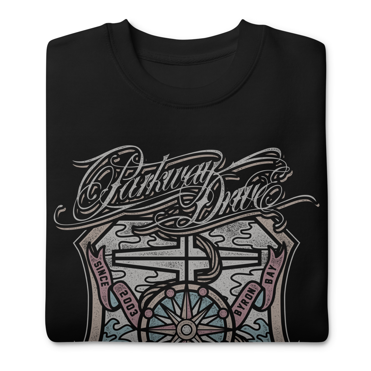 Stakes - Parkway Drive Anchors Away Sweatshirt - Black