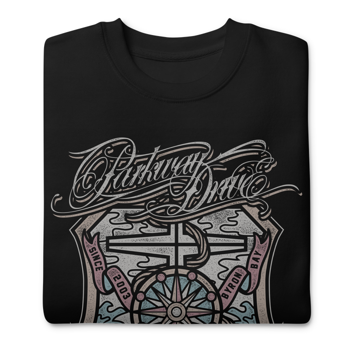 Stakes - Parkway Drive Anchors Away Sweatshirt - Black