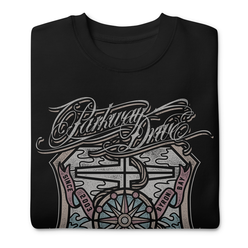 Stakes - Parkway Drive Anchors Away Sweatshirt - Black
