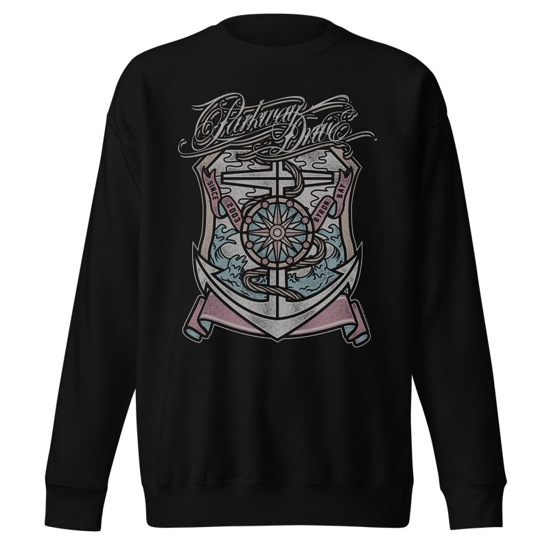 Stakes - Parkway Drive Anchors Away Sweatshirt - Black