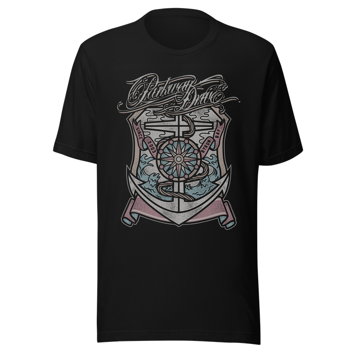 Stakes - Parkway Drive Anchors Away T-Shirt - Black
