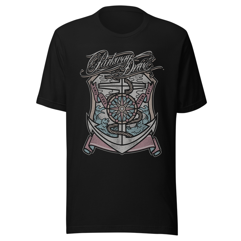 Stakes - Parkway Drive Anchors Away T-Shirt - Black