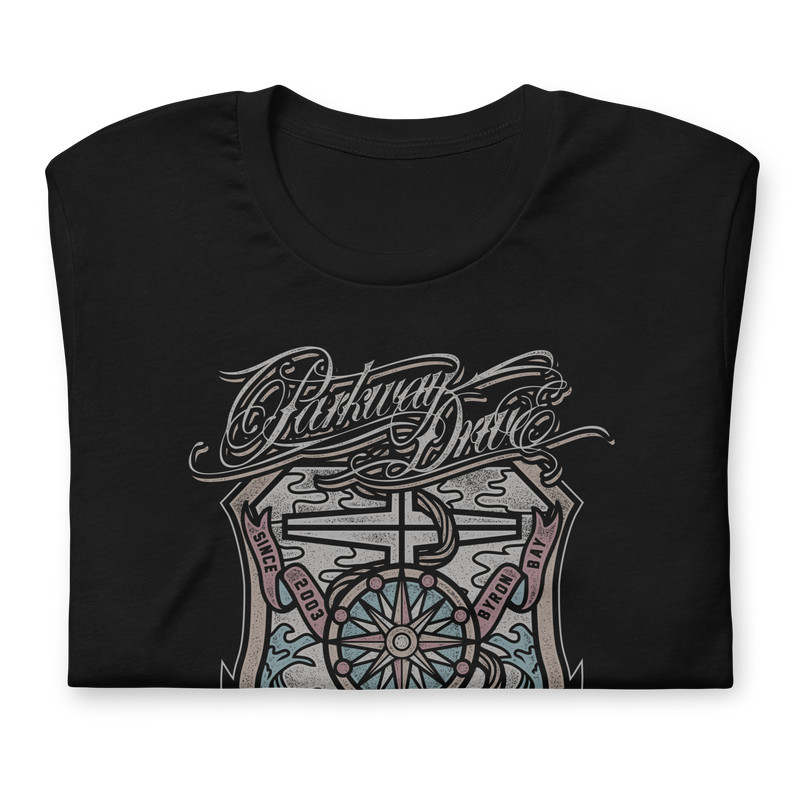 Stakes - Parkway Drive Anchors Away T-Shirt - Black