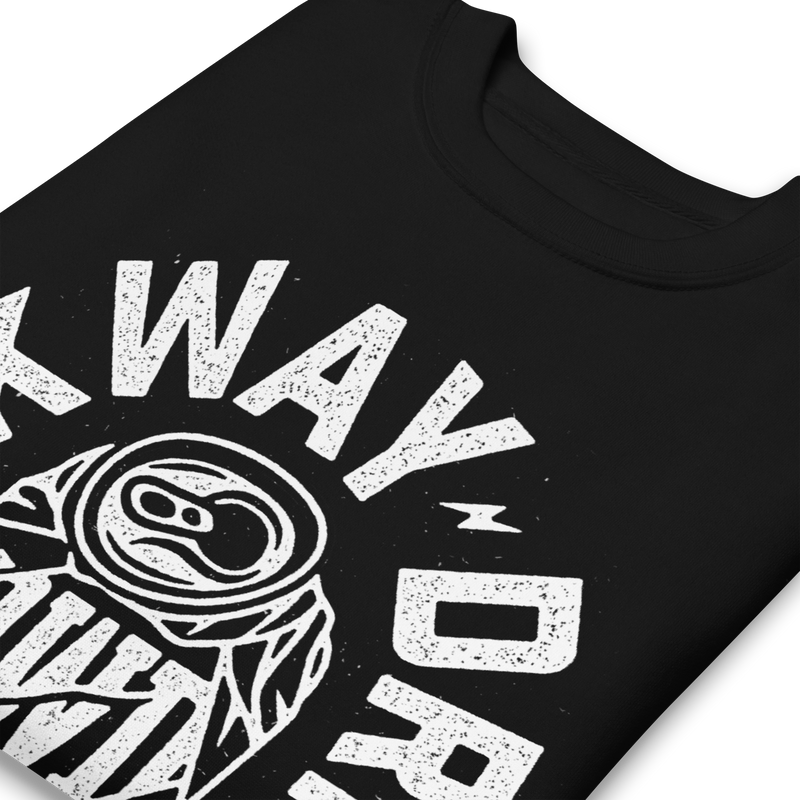 Stakes - Parkway Drive Crushed Sweatshirt - Black